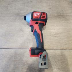 AS-IS- Milwaukee M18 18V Lithium-Ion Cordless 1/4 in. Hex Impact Driver (Tool-Only)