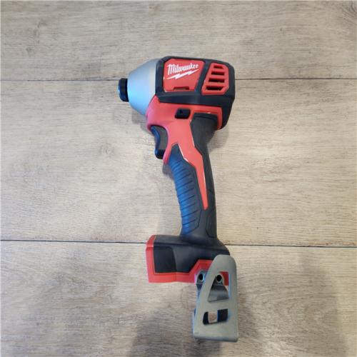 AS-IS- Milwaukee M18 18V Lithium-Ion Cordless 1/4 in. Hex Impact Driver (Tool-Only)