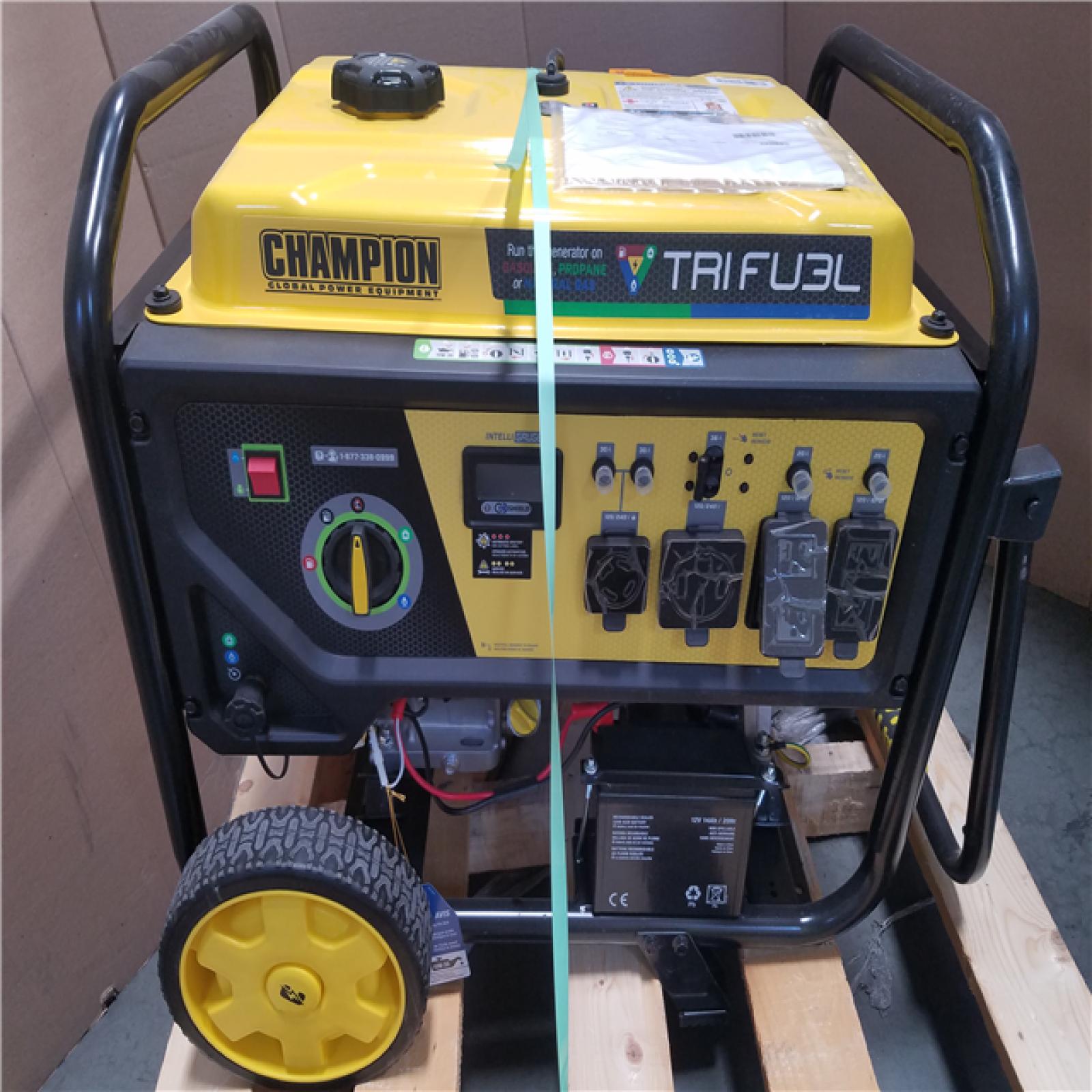 CALIFORNIA AS-IS CHAMPION TRI FUEL GENERATOR