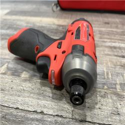 AS-IS Milwaukee FUEL SURGE 12V Lithium-Ion Brushless Cordless 1/4 in. Hex Impact Driver Compact Kit