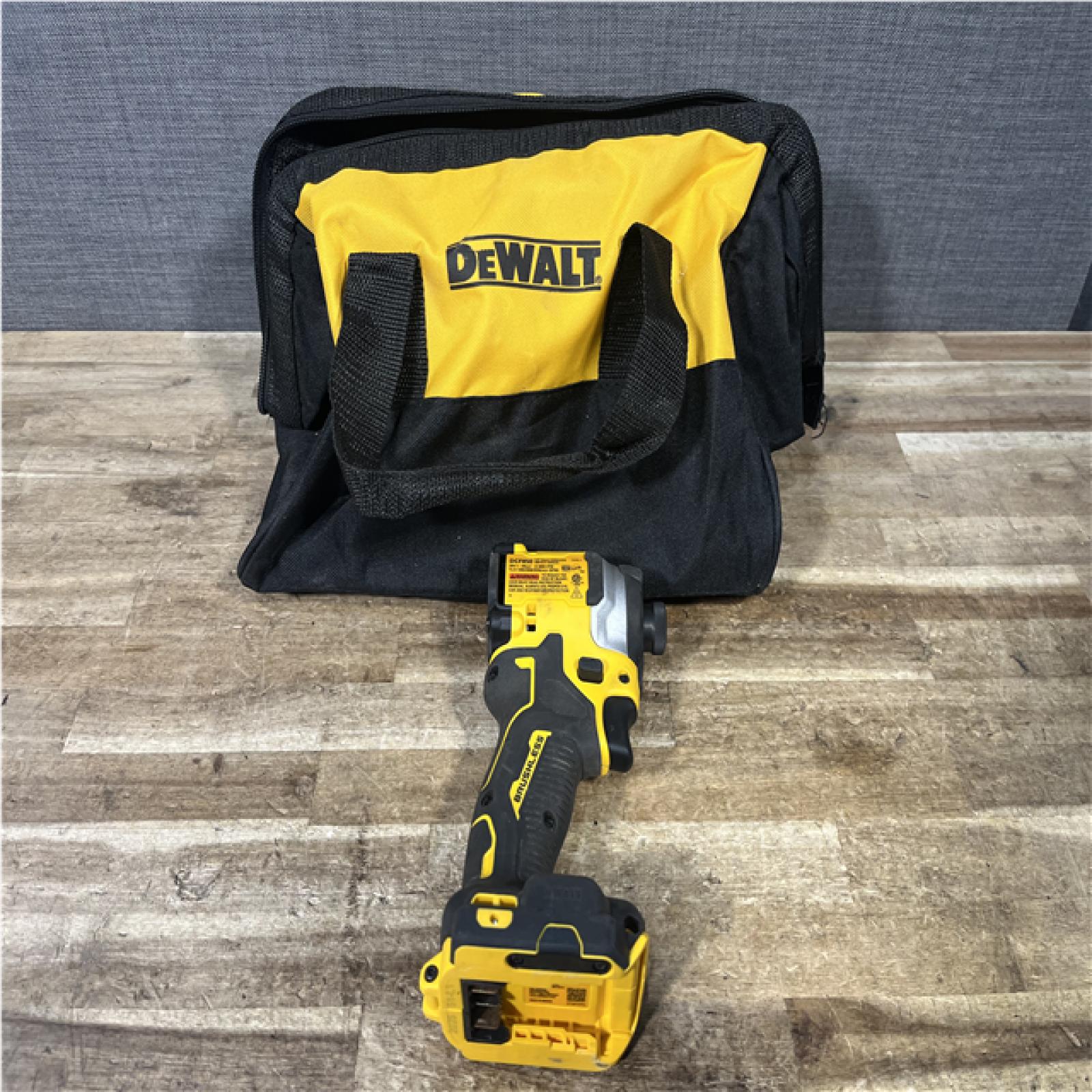 Houston Location AS-IS DEWALT ATOMIC 20V MAX Cordless Brushless Compact 1/4 in. Impact Driver (Tool Only)