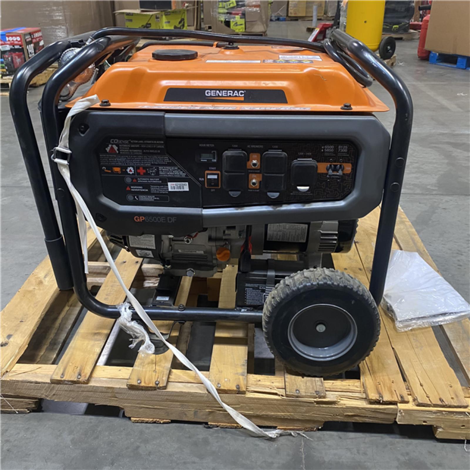 Dallas Location - As-Is Generac 8125/6500-Watt-Portable Generator