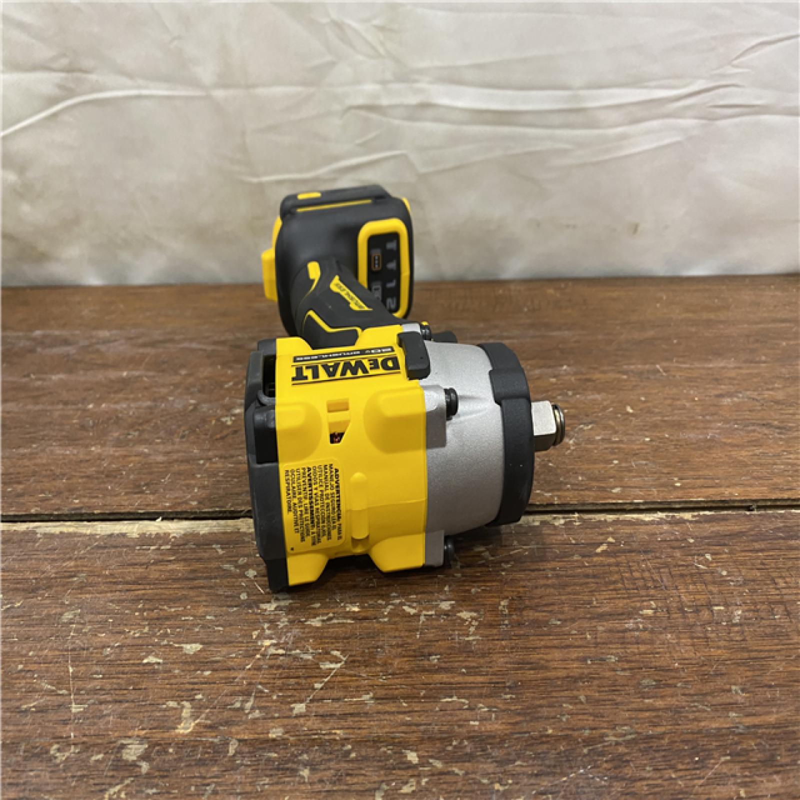 AS-IS ATOMIC 20V MAX Lithium-Ion Brushless Cordless 1/2 in. Variable Speed Impact Wrench Kit with 5 Ah Battery and Charger