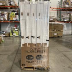 DALLAS LOCATION - 36 in. x 80 in. LH2P Sqtop Hollow Core White Primed Composite Smooth Single Prehung Interior Door w/356 Casing Blk-Hinge PALLET-(5 UNITS)