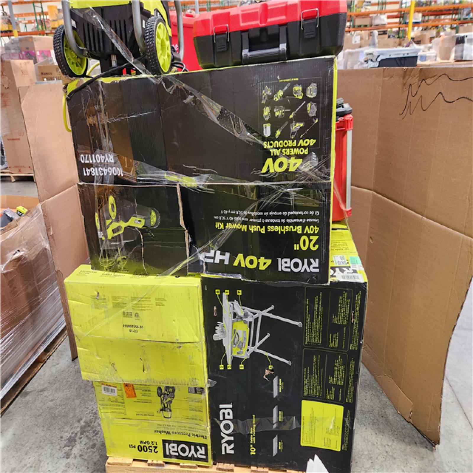 CALIFORNIA AS-IS TOOL PALLET
