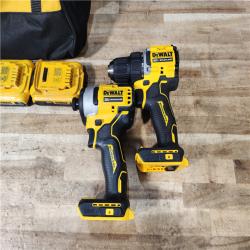 HOUSTON LOCATION - AS - IS DEWALT ATOMIC 20-Volt MAX Lithium-Ion Cordless Combo Kit