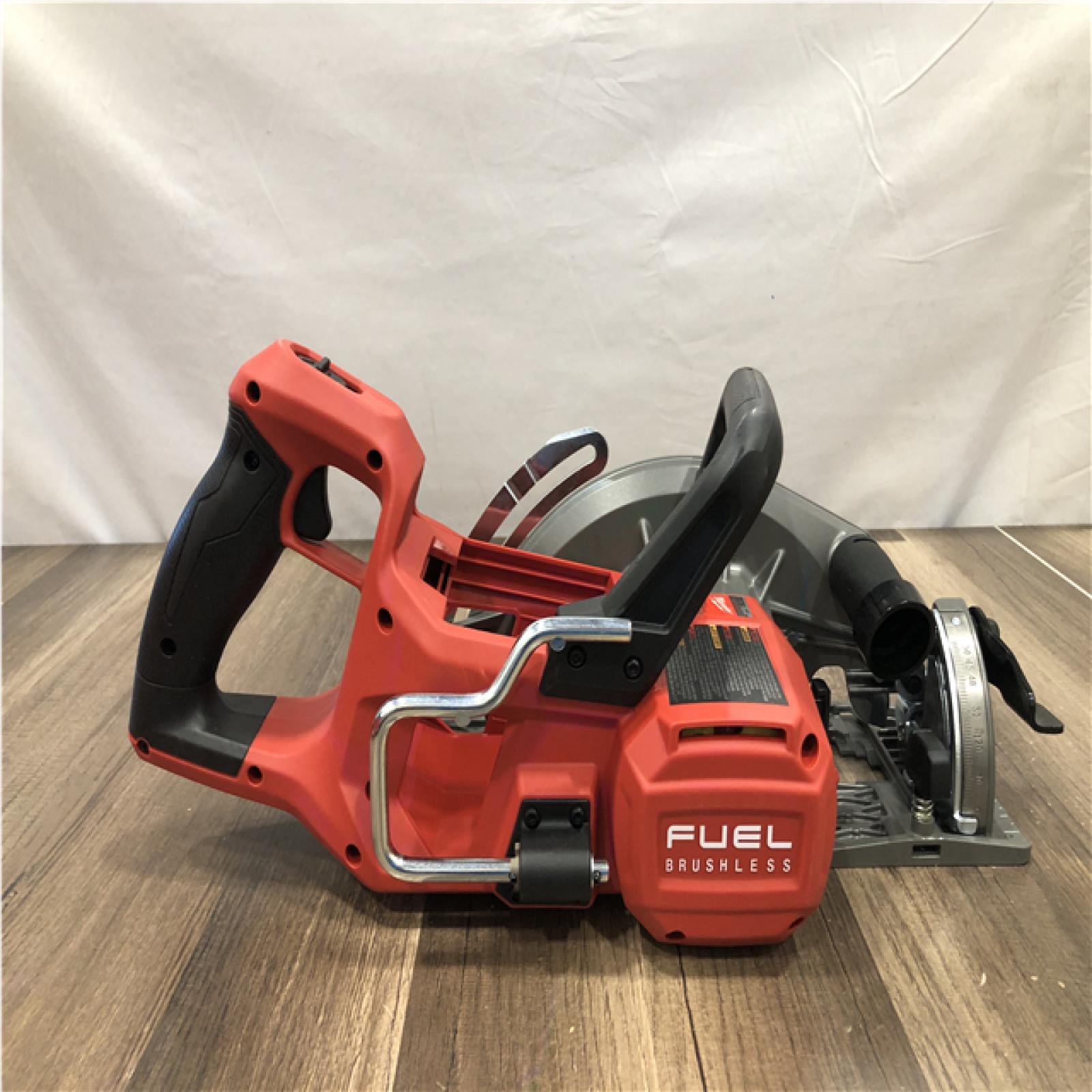 AS-IS Milwaukee FUEL 18V Lithium-Ion Cordless 7-1/4 in. Rear Handle Circular Saw (Tool-Only)