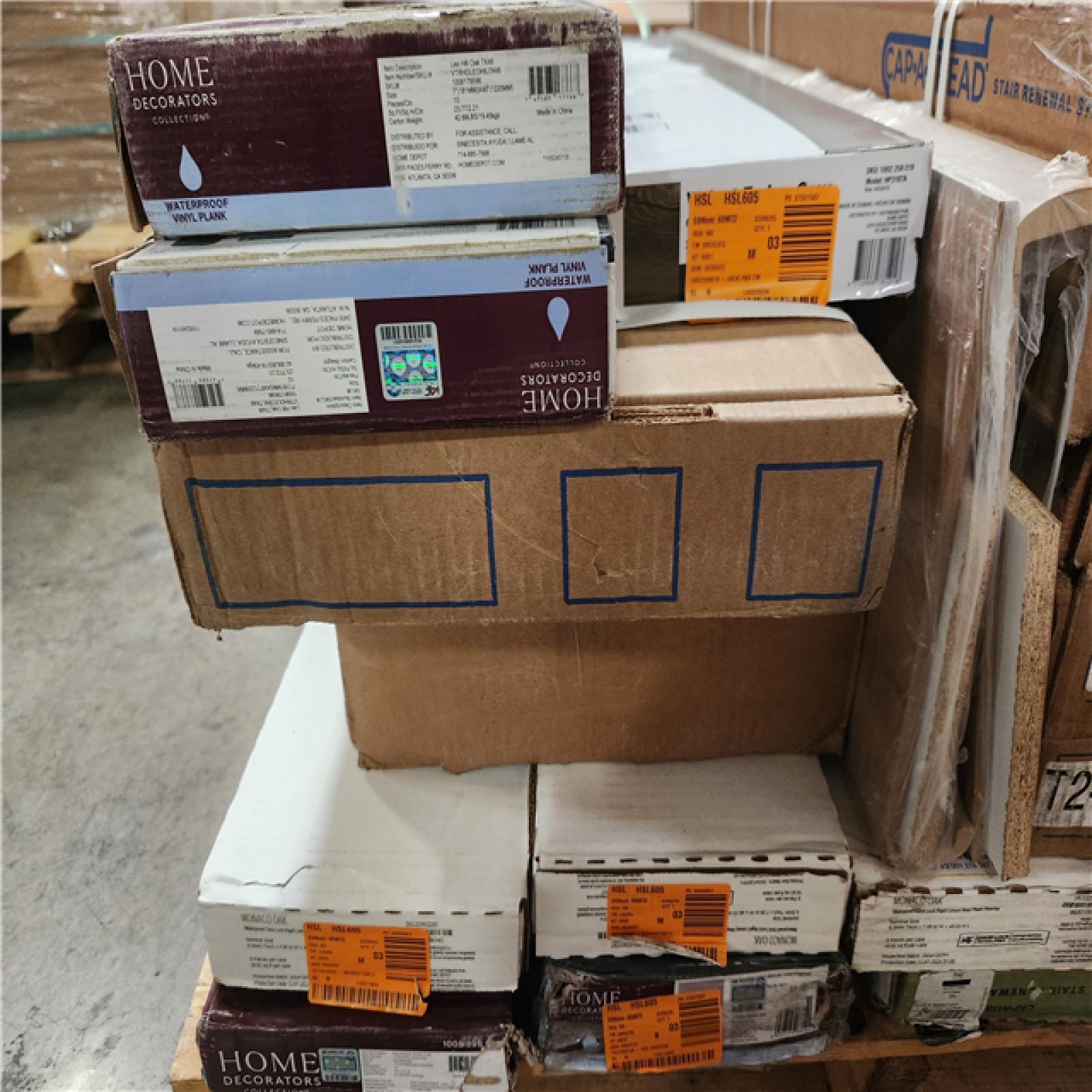 Phoenix AS-IS Mixed Home Flooring Pallet