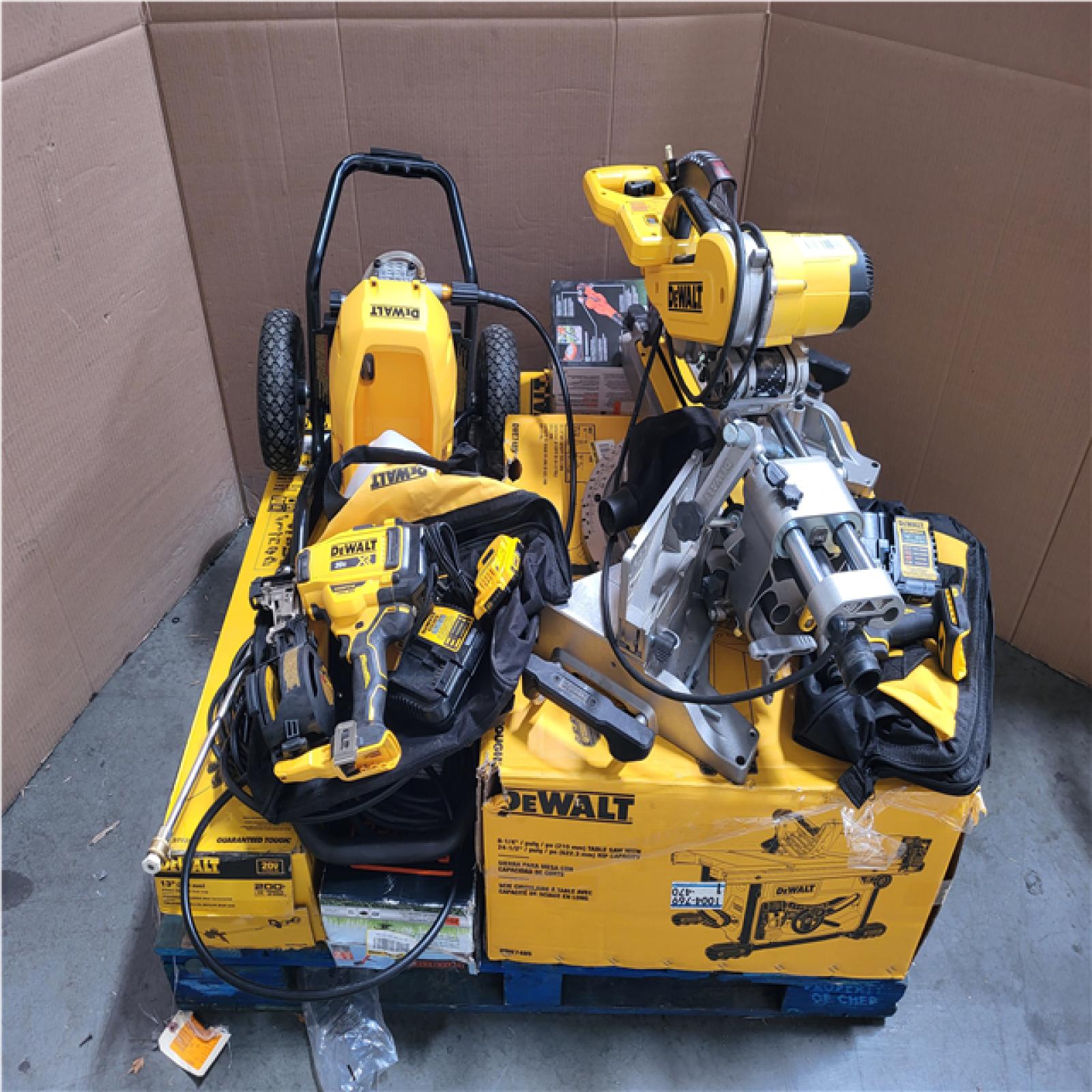 CALIFORNIA AS-IS TOOL PALLET