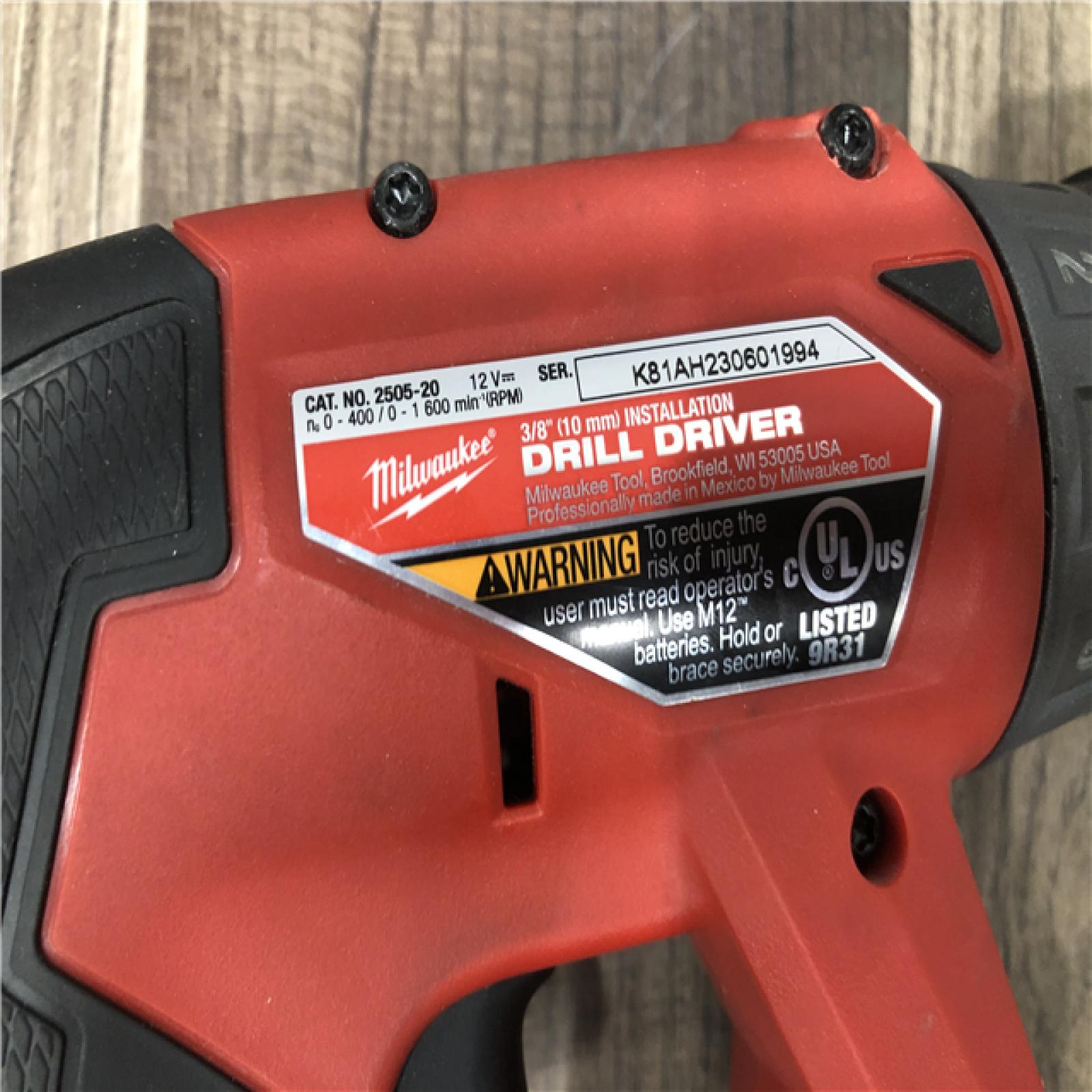 AS-IS Milwaukee 12V Fuel 4-in-1 Installation Drill/Driver Cordless Lithium-Ion(Tool-Only)