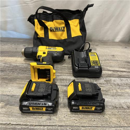AS-IS DEWALT 20V MAX Cordless 1/2 in. Drill/Driver Kit