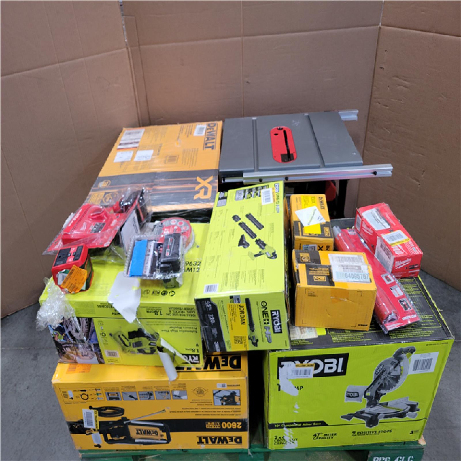 CALIFORNIA AS-IS TOOL PALLET
