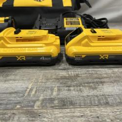 AS-IS DEWALT 20V XR Lithium-Ion Cordless Brushless 1/2 in. Drill/Driver Kit
