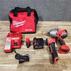 HOUSTON LOCATION - AS - IS Milwaukee 2 Tool Combo Kit W/ (2) Battery & Charger