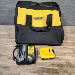 HOUSTON LOCATION - AS-IS DeWALT DCN681D1 20-Volt MAX 18ga Cordless Brushless Narrow Crown Stapler Kit w/ BATTERY & CHARGER