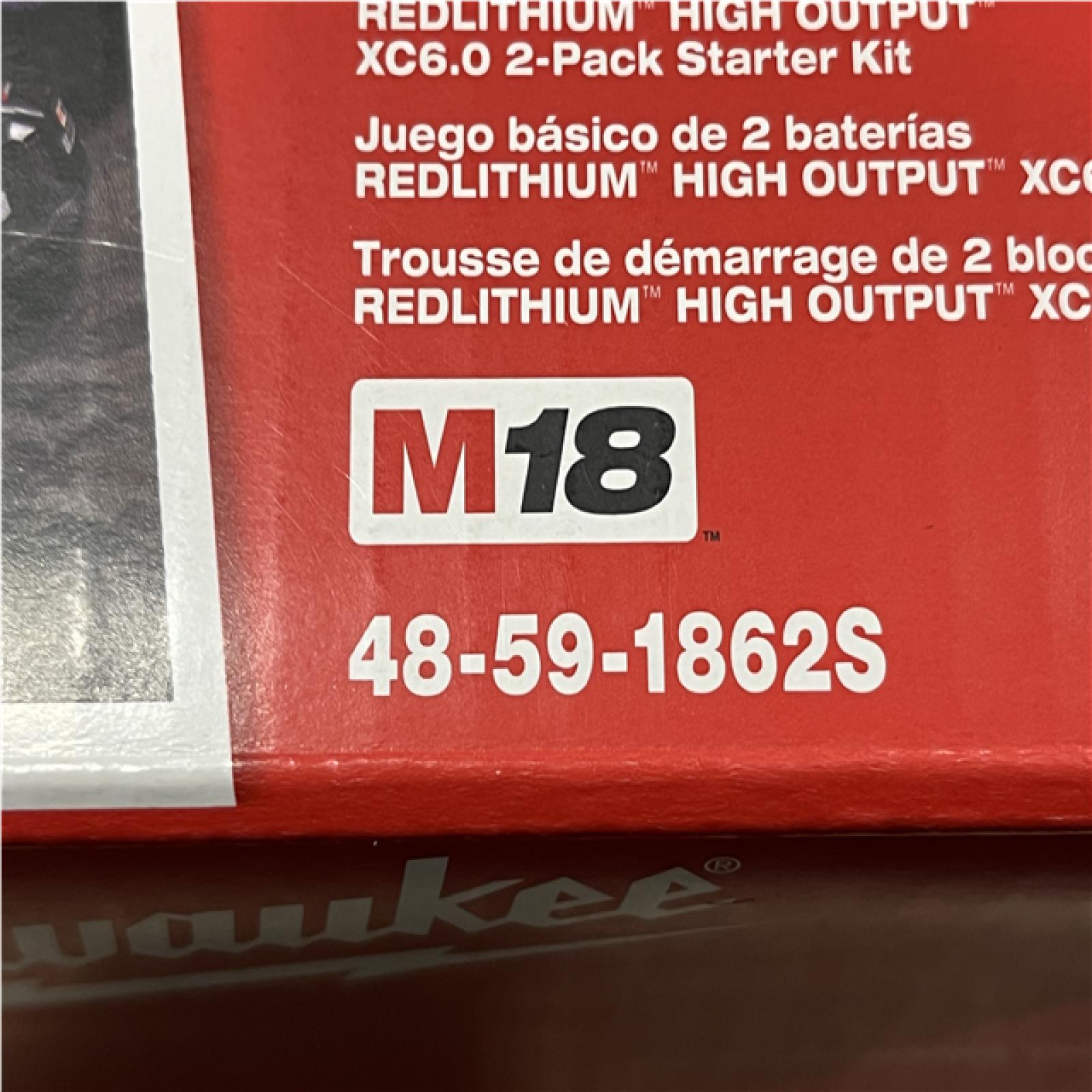 NEW - Milwaukee 18-Volt Lithium-Ion High Output Starter Kit