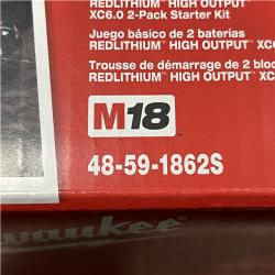 NEW - Milwaukee 18-Volt Lithium-Ion High Output Starter Kit