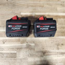 HOUSTON LOCATION - AS-IS MILWAUKEE FORGE BATTERY PACK QTY - 2