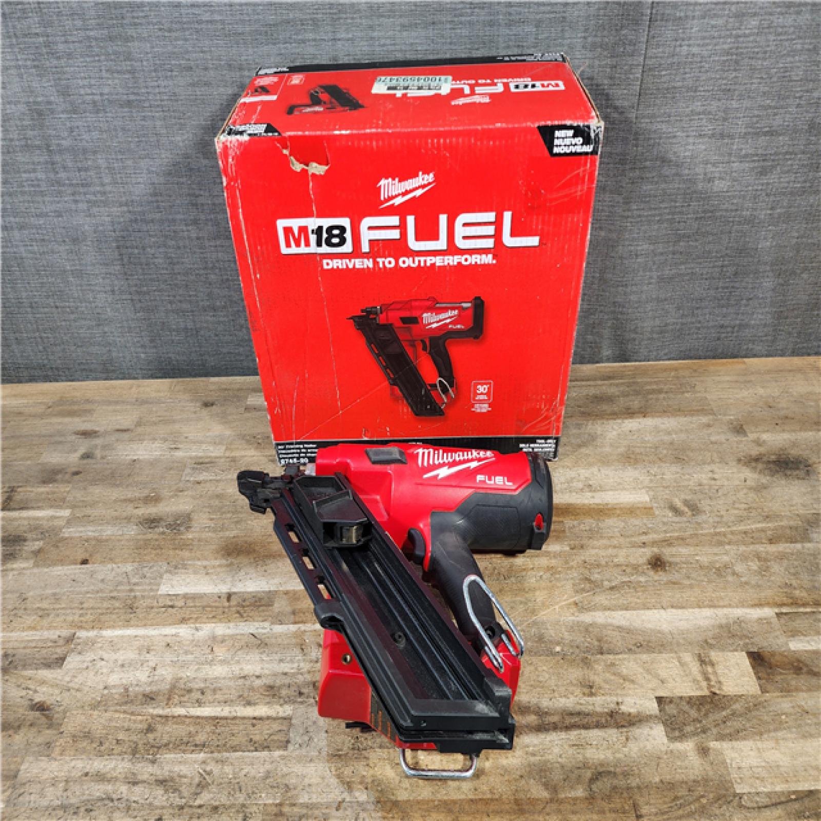 HOUSTON LOCATION - AS-IS Milwaukee FUEL 3-1/2 in. 18-Volt 30-Degree Lithium-Ion Brushless Cordless Framing Nailer (Tool-Only)