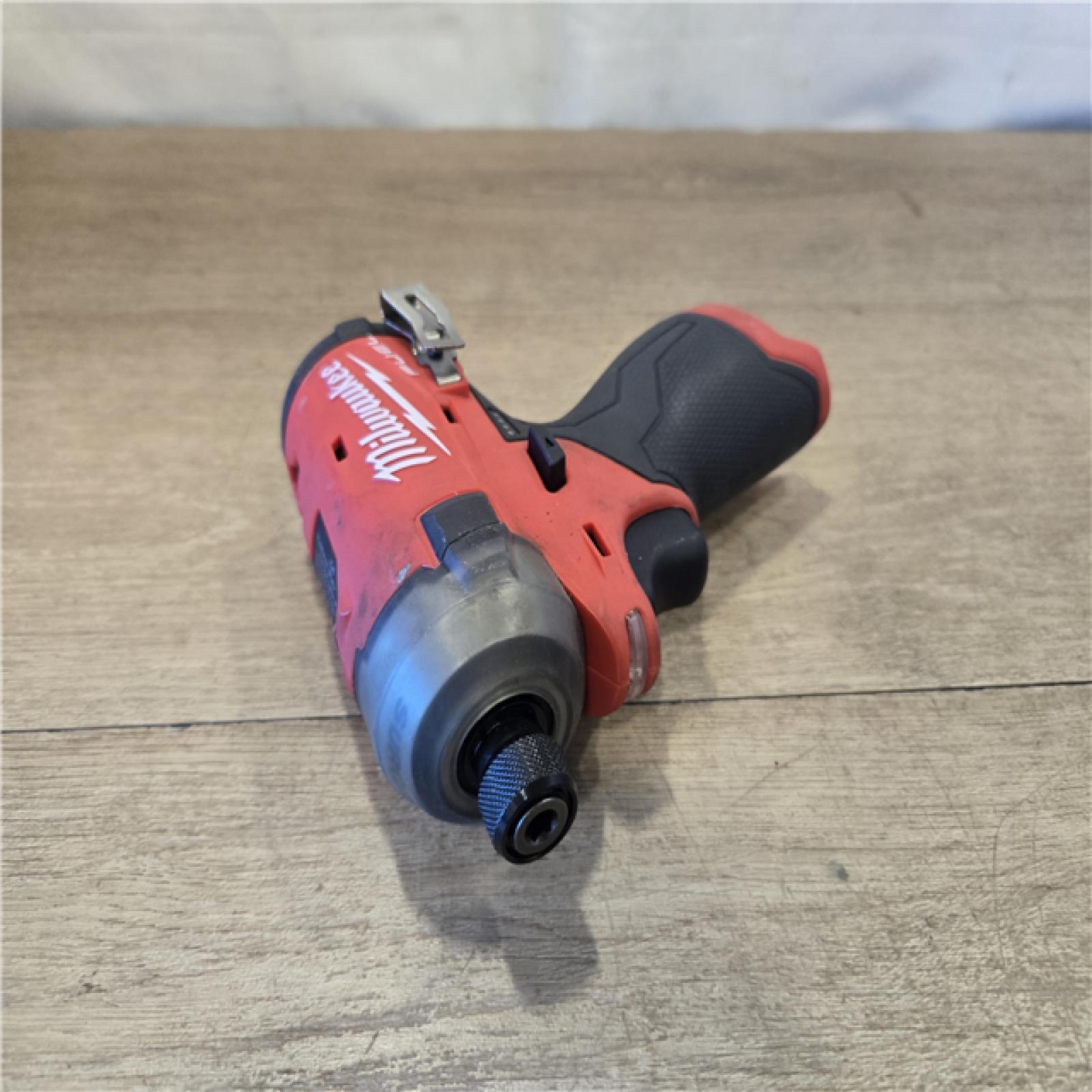 AS-IS Milwaukee FUEL SURGE 12V Cordless 1/4 in. Hex Impact Driver Compact Kit