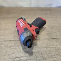 AS-IS Milwaukee FUEL SURGE 12V Cordless 1/4 in. Hex Impact Driver Compact Kit