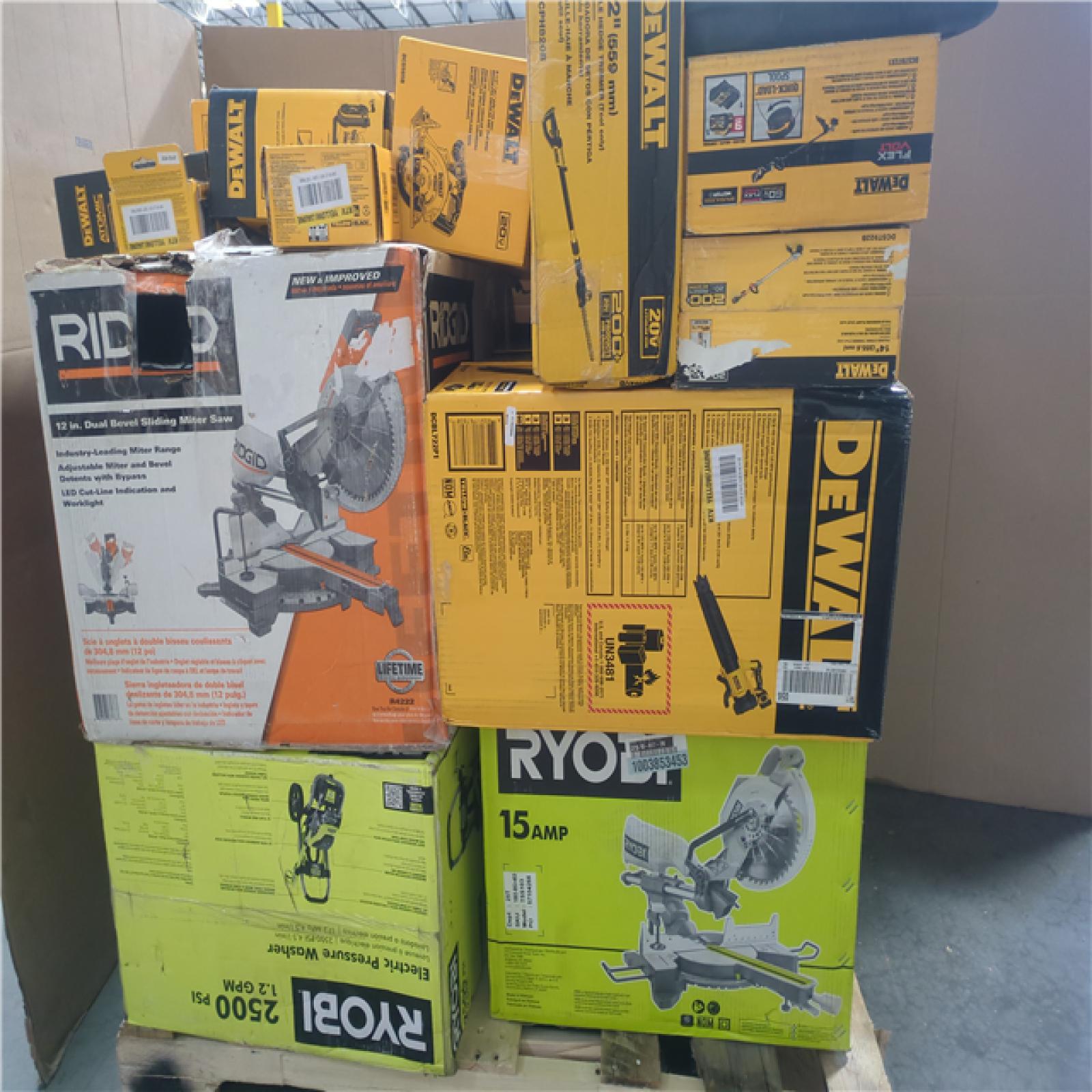 CALIFORNIA AS-IS TOOL PALLET