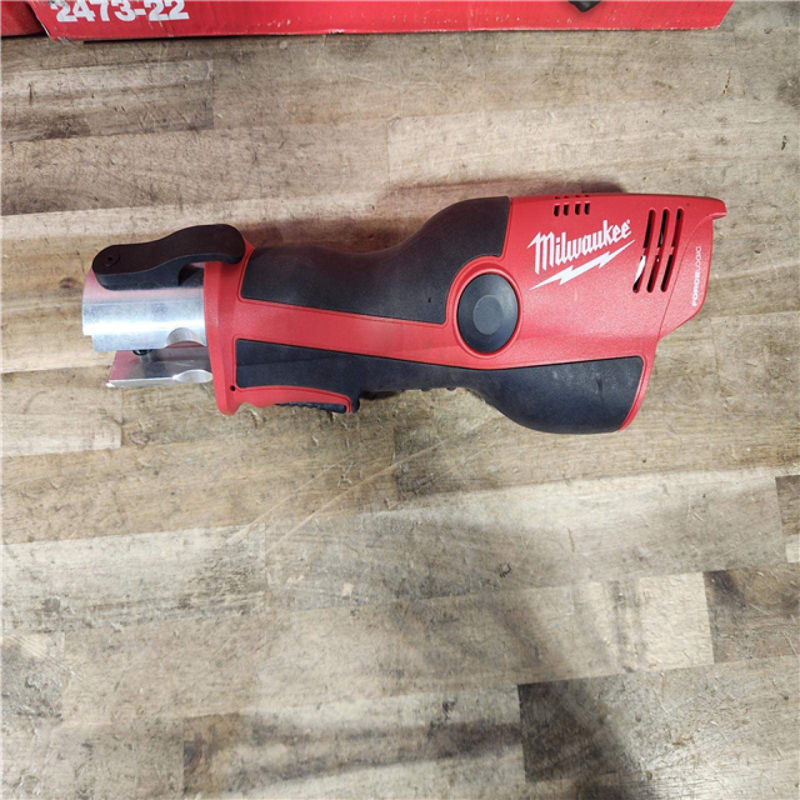 HOUSTON LOCATION - AS-IS M12 12-Volt Lithium-Ion Force Logic Cordless Press Tool Kit (3 Jaws Included) with Two Battery and Hard Case