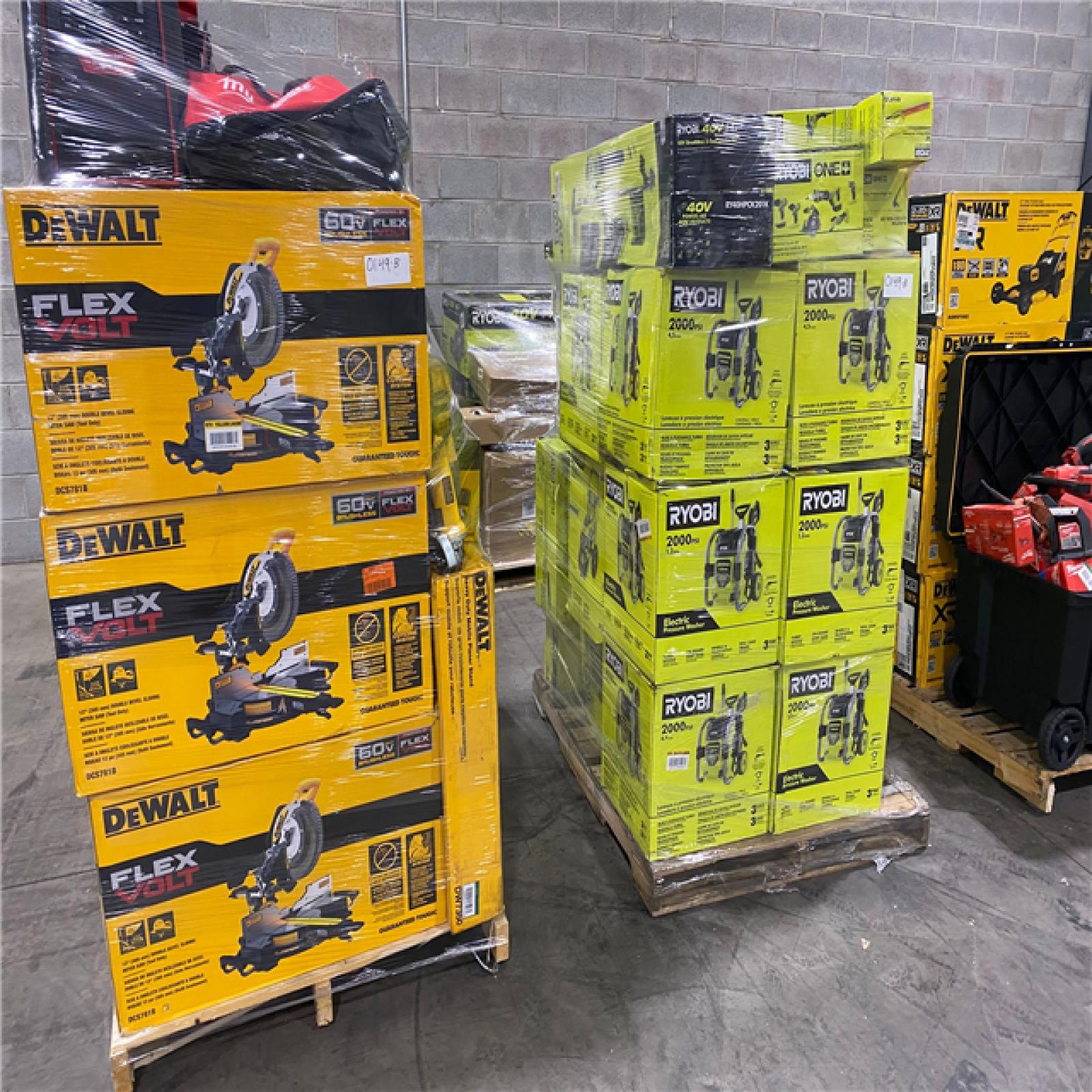 Pittston Location As-Is Power Tools Partial Truckload (10 pallets) 0149-B