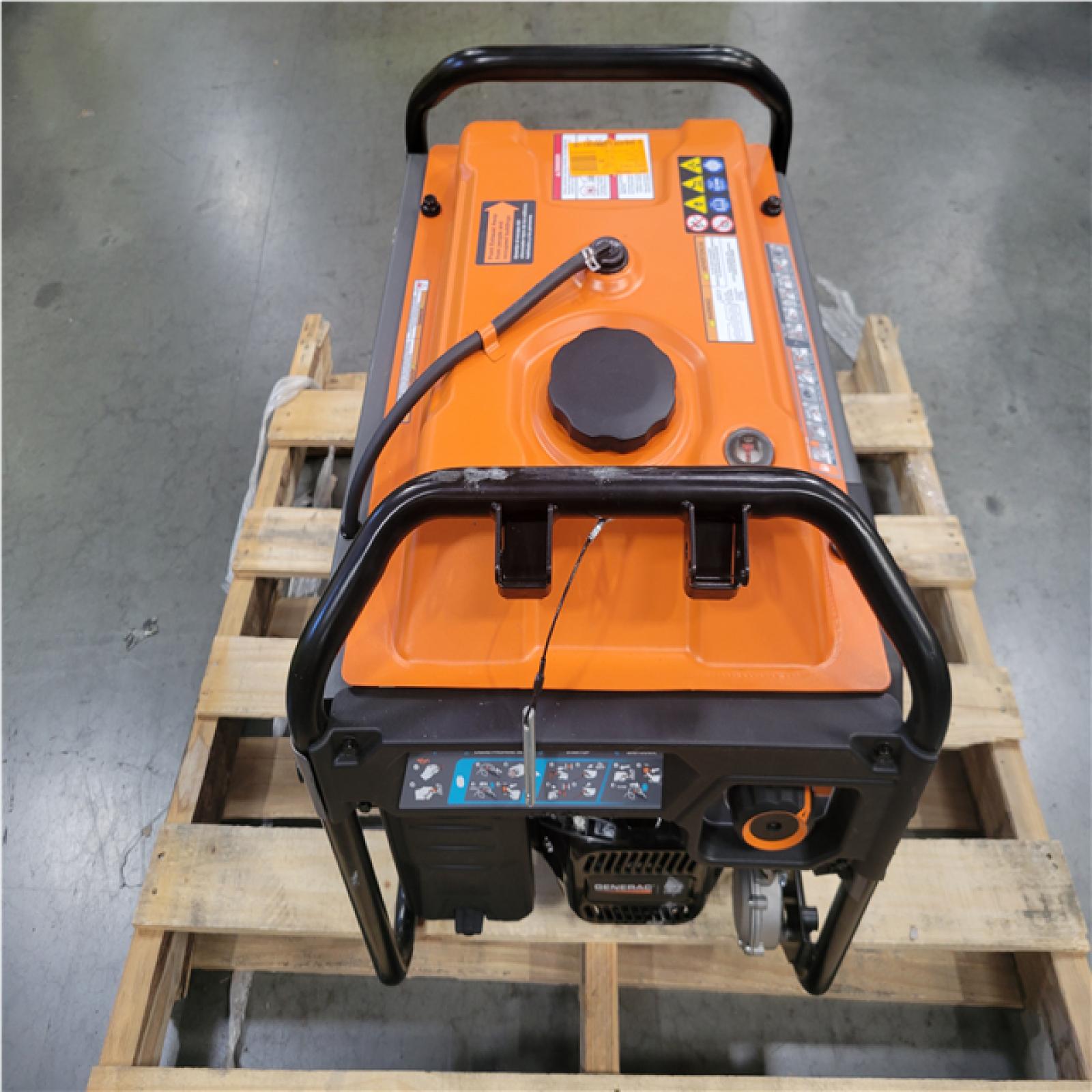 CALIFORNIA AS-IS GENERAC GP4000 DUAL FUEL GENERATOR