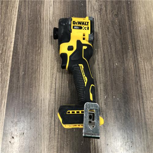 AS-IS DEWALT 20V XR Brushless Cordless 1/4 in. Quiet Hydraulic Impact Driver (Tool-Only)