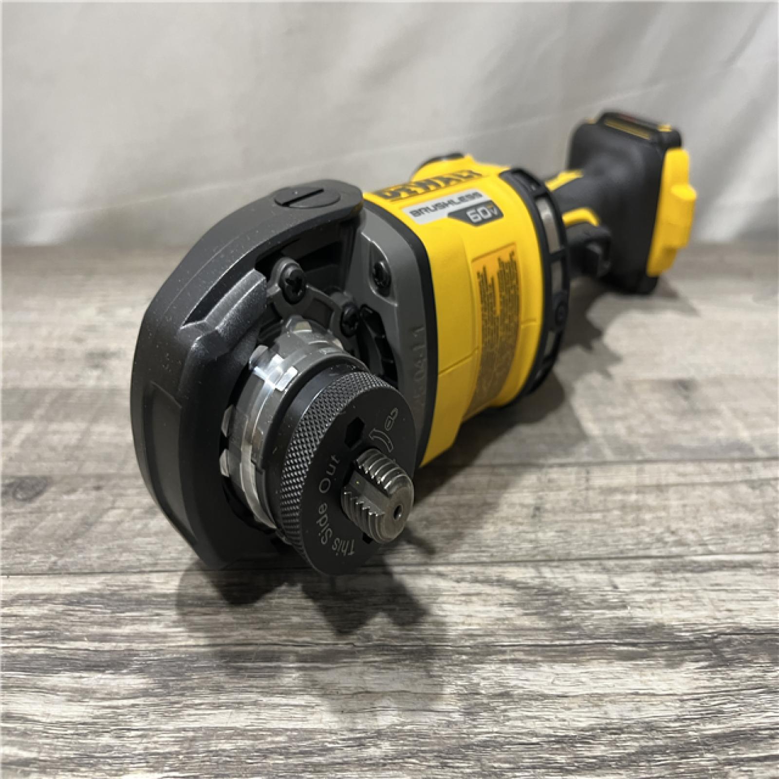 AS-IS DEWALT FLEXVOLT 60V Cordless 7 in. Angle Grinder (Tool-Only)