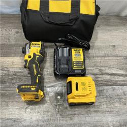 AS-IS DEWALT ATOMIC 20V MAX Lithium-Ion Cordless 1/4 in. Brushless Impact Driver Kit
