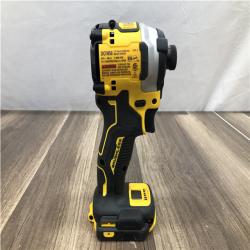 AS-IS DEWALT ATOMIC 20V MAX Lithium-Ion Cordless 1/4 in. Brushless Impact Driver Kit