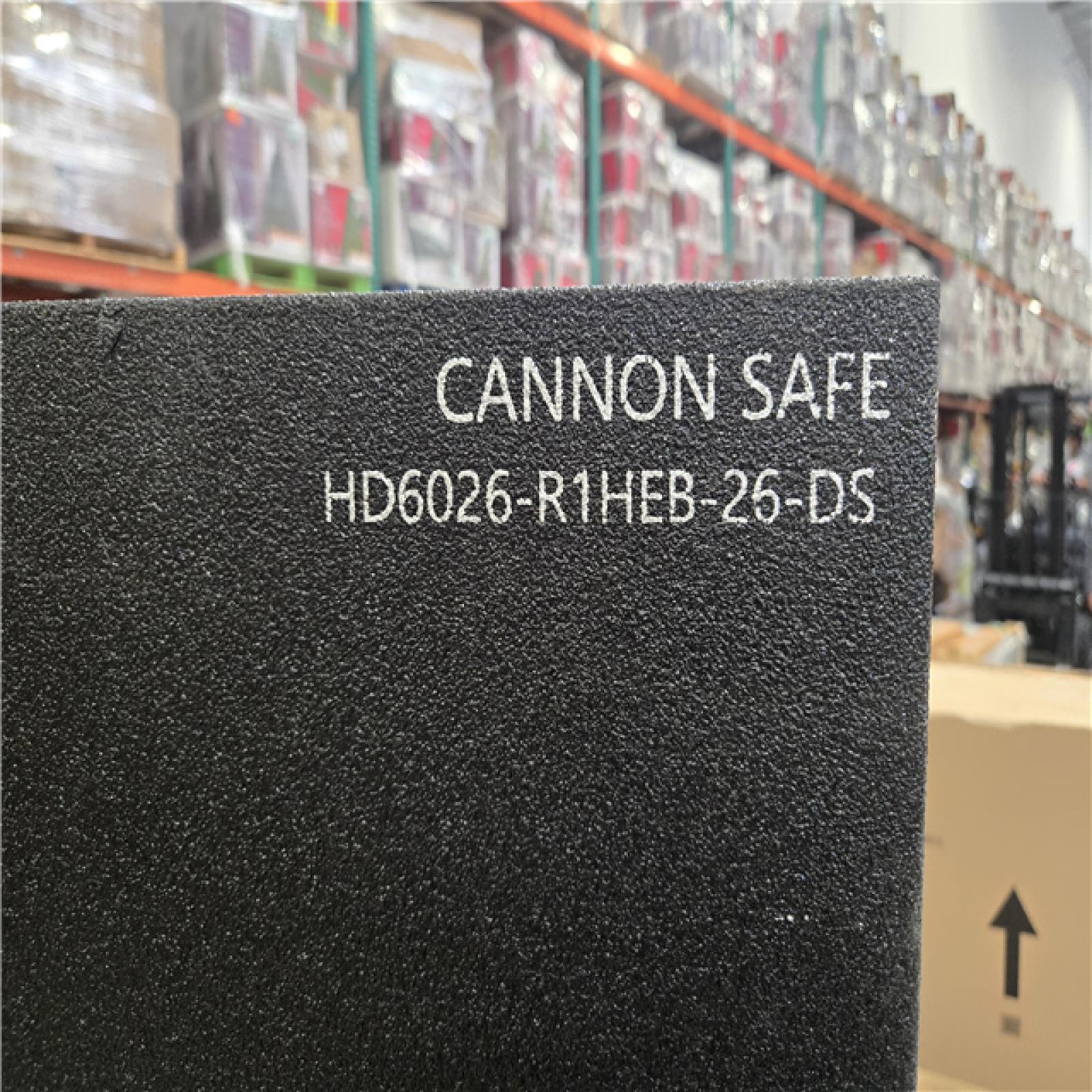 DALLAS LOCATION - AS-IS CANNON PRO SHIELD  37-GUN  30 MIN FIRE RESISTANT  ELECTRONIC LOCK WITH BACK UP KEY  ARMORGUARD BLACK