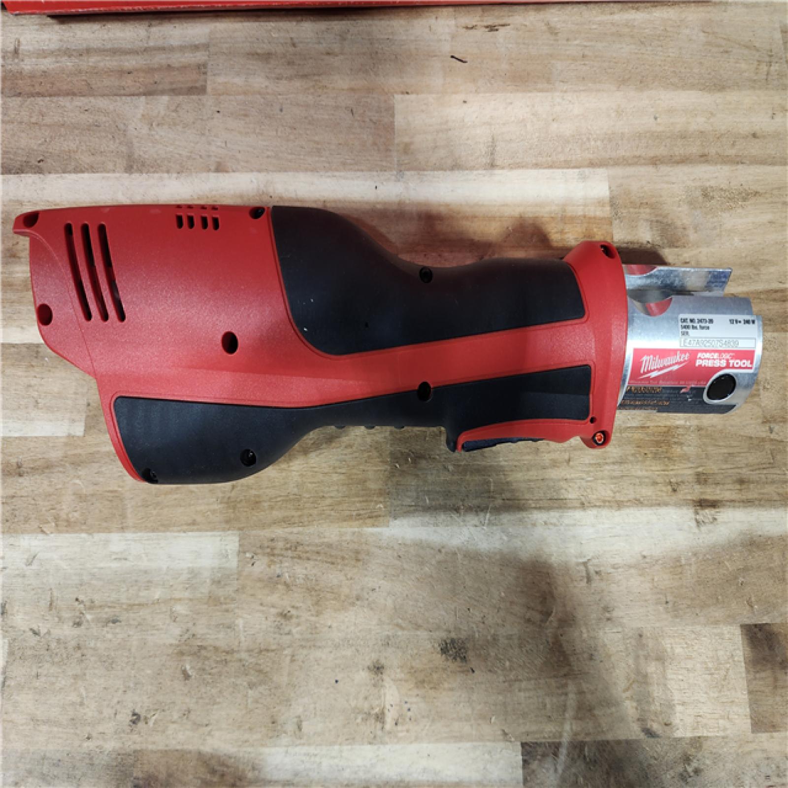 HOUSTON LOCATION - AS-IS (APPEARS LIKE NEW) M12 12-Volt Lithium-Ion Force Logic Cordless Press Tool Kit (3 Jaws Included) with Two 1.5 Ah Battery and Hard Case