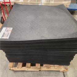 Phoenix NEW TrafficMaster All Purpose Black 3 ft. x 4 ft. Pebble Look Rubber Indoor/Outdoor Utility Mat Pallet (43-Mats