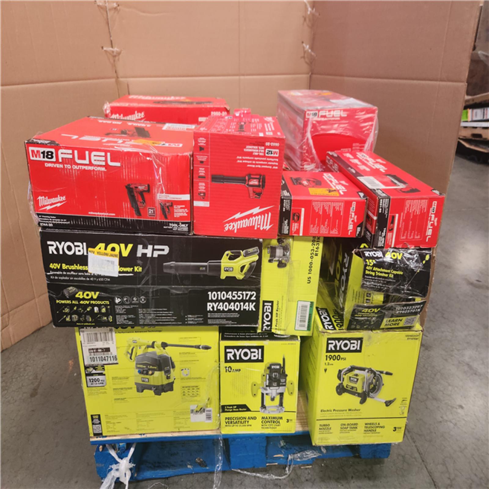 CALIFORNIA AS-IS TOOL PALLET