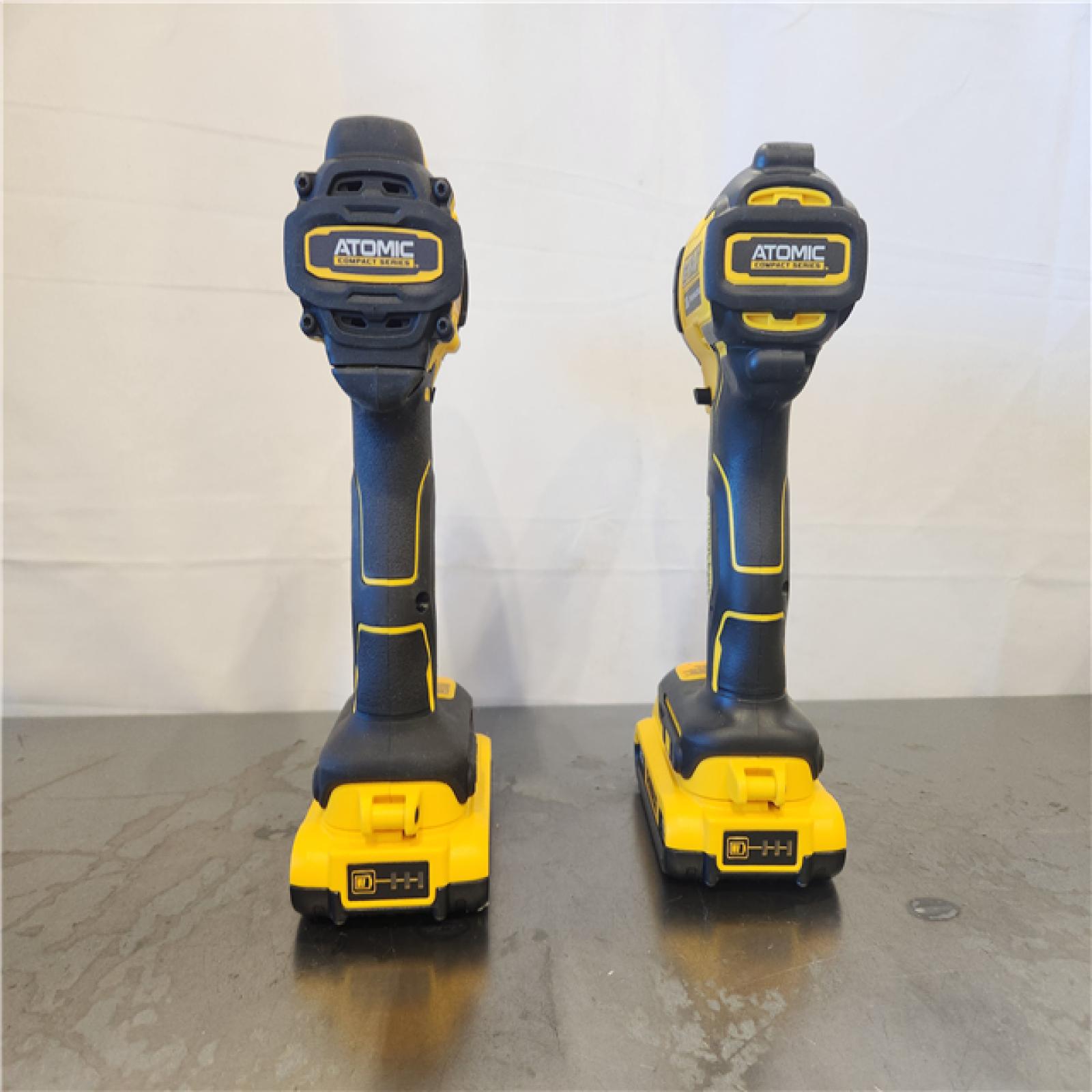 AS-IS- DEWALT ATOMIC 20-Volt MAX Lithium-Ion Cordless Combo Kit