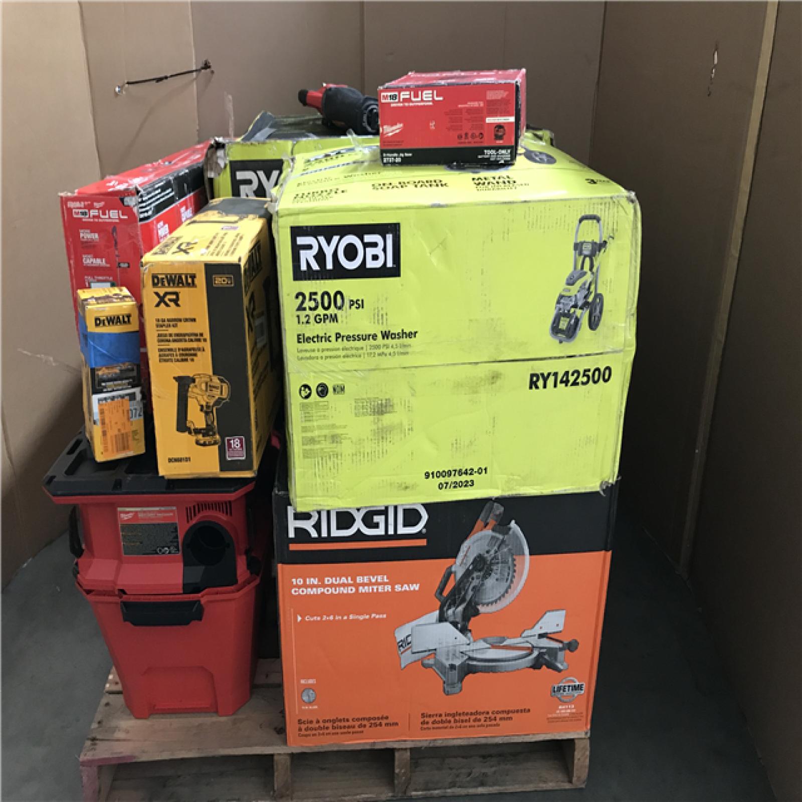 CALIFORNIA AS-IS TOOL PALLET