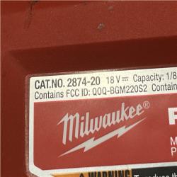AS-IS Milwaukee 18 Fuel One-Key Cordless Brushless Pipe Threader Kit