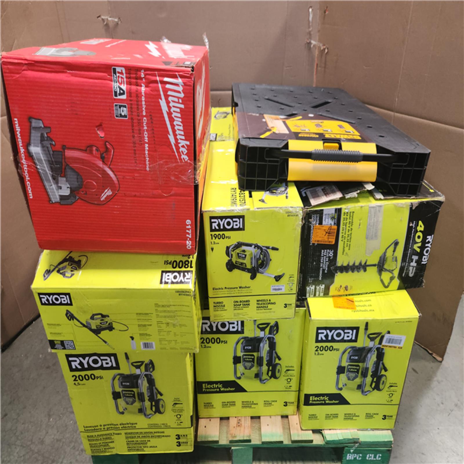 CALIFORNIA AS-IS TOOL PALLET