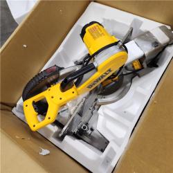 Like New- DEWALT 12-in Dual Bevel Sliding Compound Miter Saw