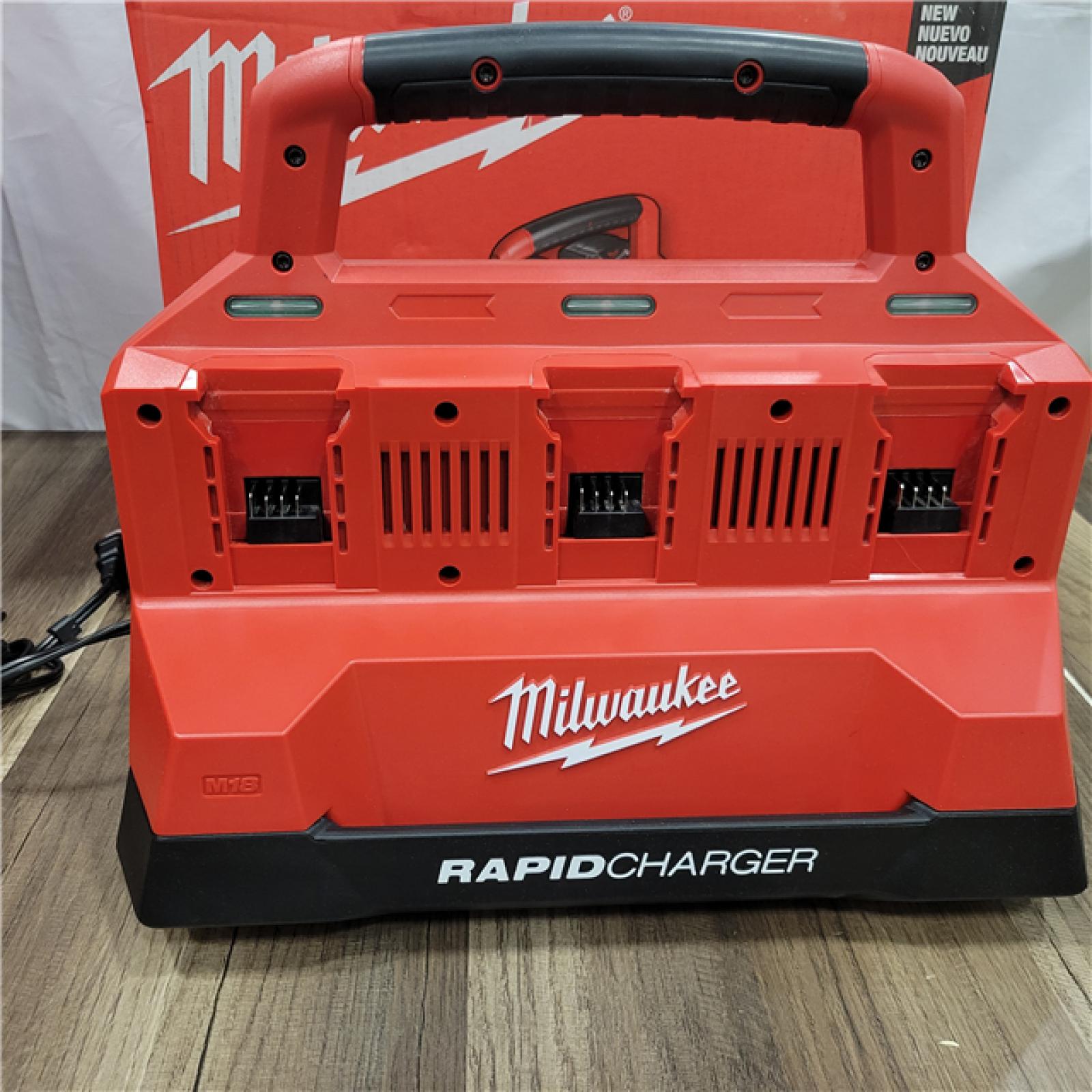 GOOD Milwaukee M18 Packout Six Bay Rapid Charger