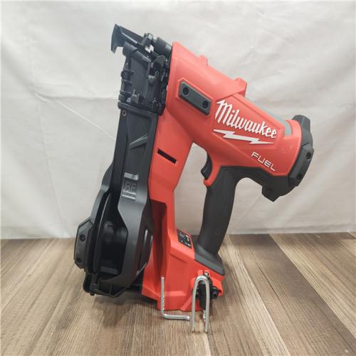 AS-IS- Milwaukee M18 FUEL 18-Volt Lithium-Ion Brushless Cordless Coil Roofing Nailer (Tool Only)