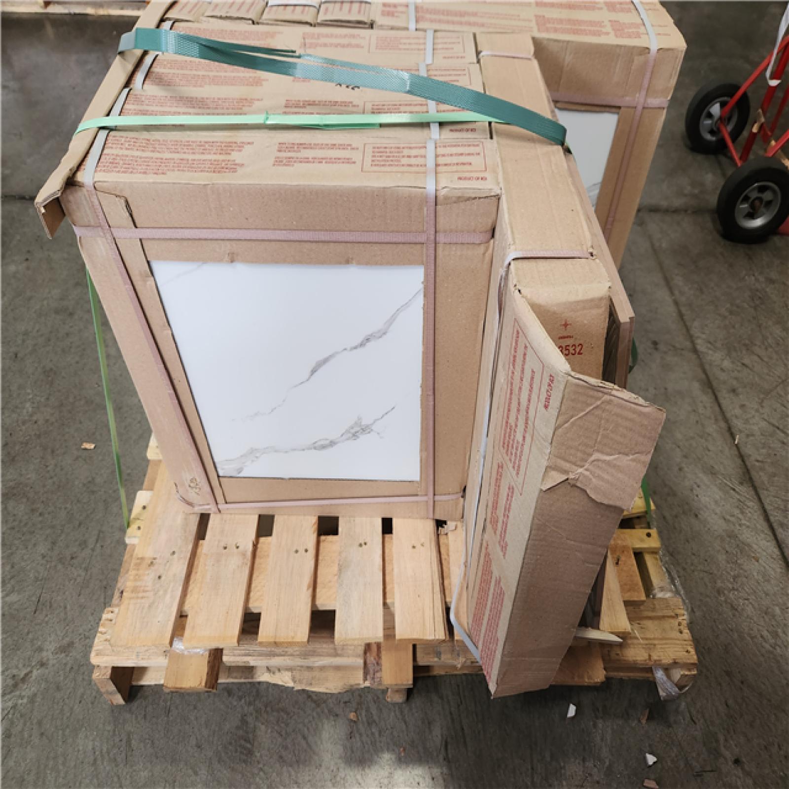 Phoenix Matte Calcutta 18 in. x 18 in. Glazed Ceramic Floor and Wall Tile (368 sq. ft. (18 Cases)