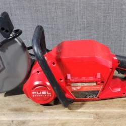 HOUSTON LOCATION - AS-IS Milwaukee M18 FUEL 9 Cut-Off Saw with ONE-KEY (TOOL ONLY)