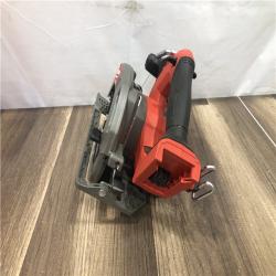 AS-IS Milwaukee FUEL 18V Lithium-Ion Brushless Cordless 6-1/2 in. Circular Saw (Tool-Only)