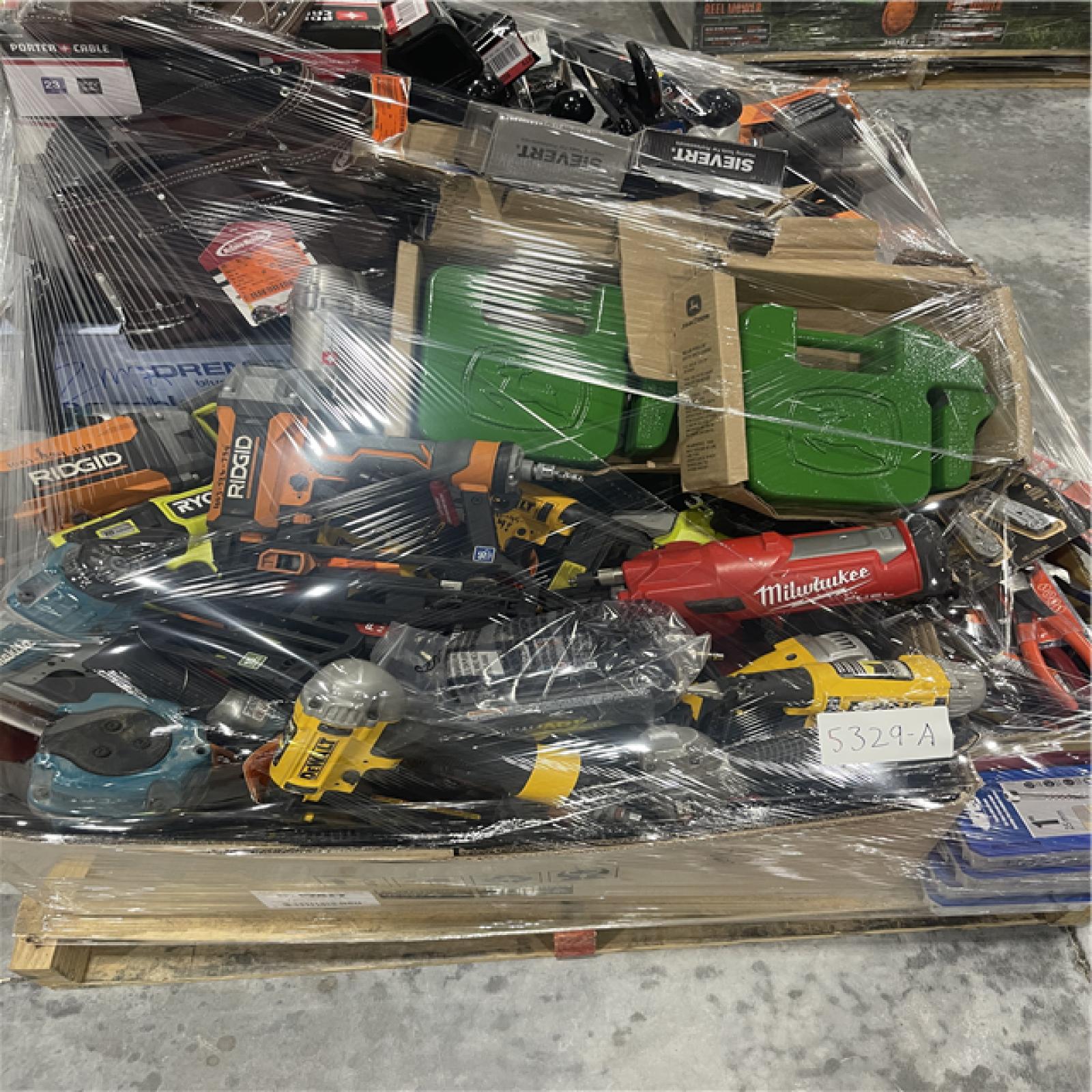 Atlanta Location As-Is Tools and More Partial Truckload (15 Pallets) 5329-A