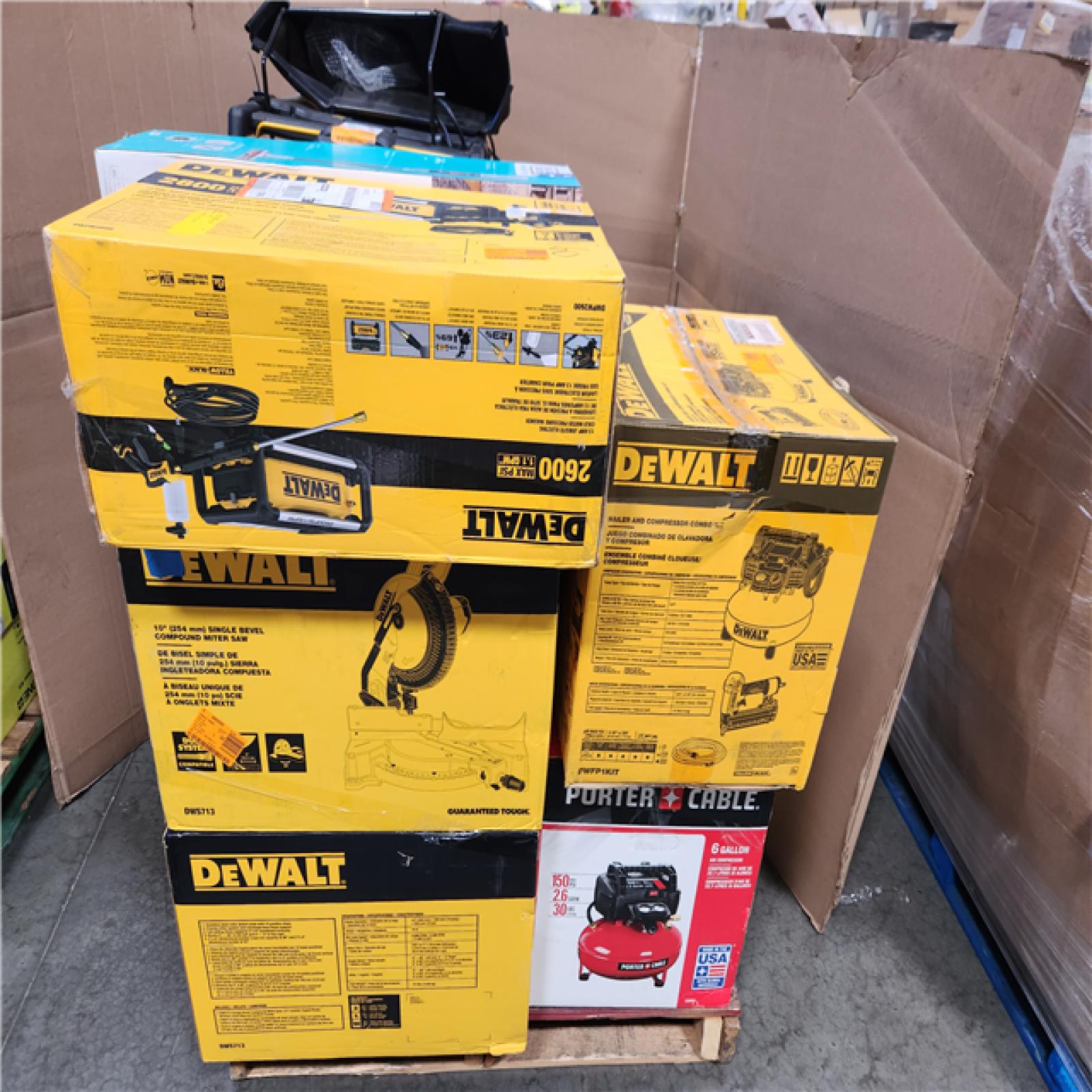 CALIFORNIA AS-IS TOOL PALLET