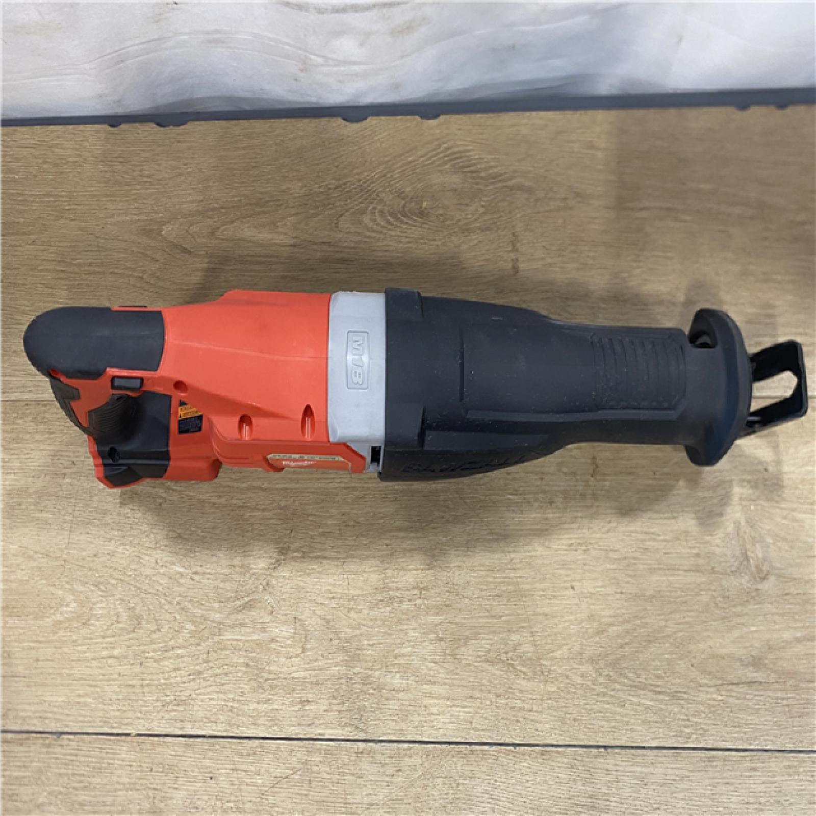 AS-IS Milwaukee 18V Lithium-Ion Cordless SAWZALL Reciprocating Saw (Tool-Only)